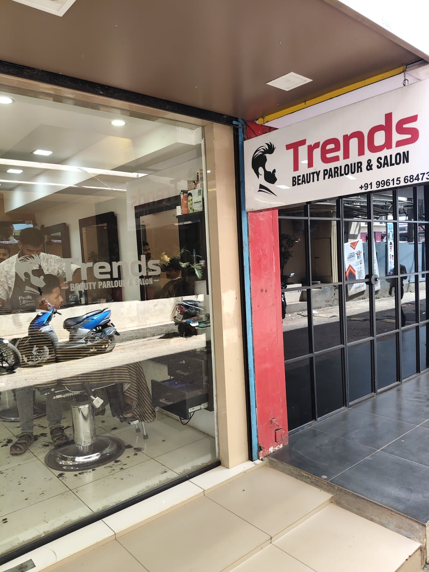 Trends Beauty Parlour & Salon interior and styling stations