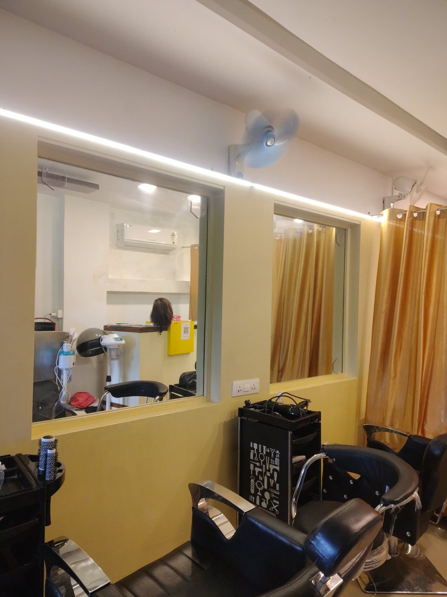 Jazz Hair & Beauty Saloon interior and styling stations